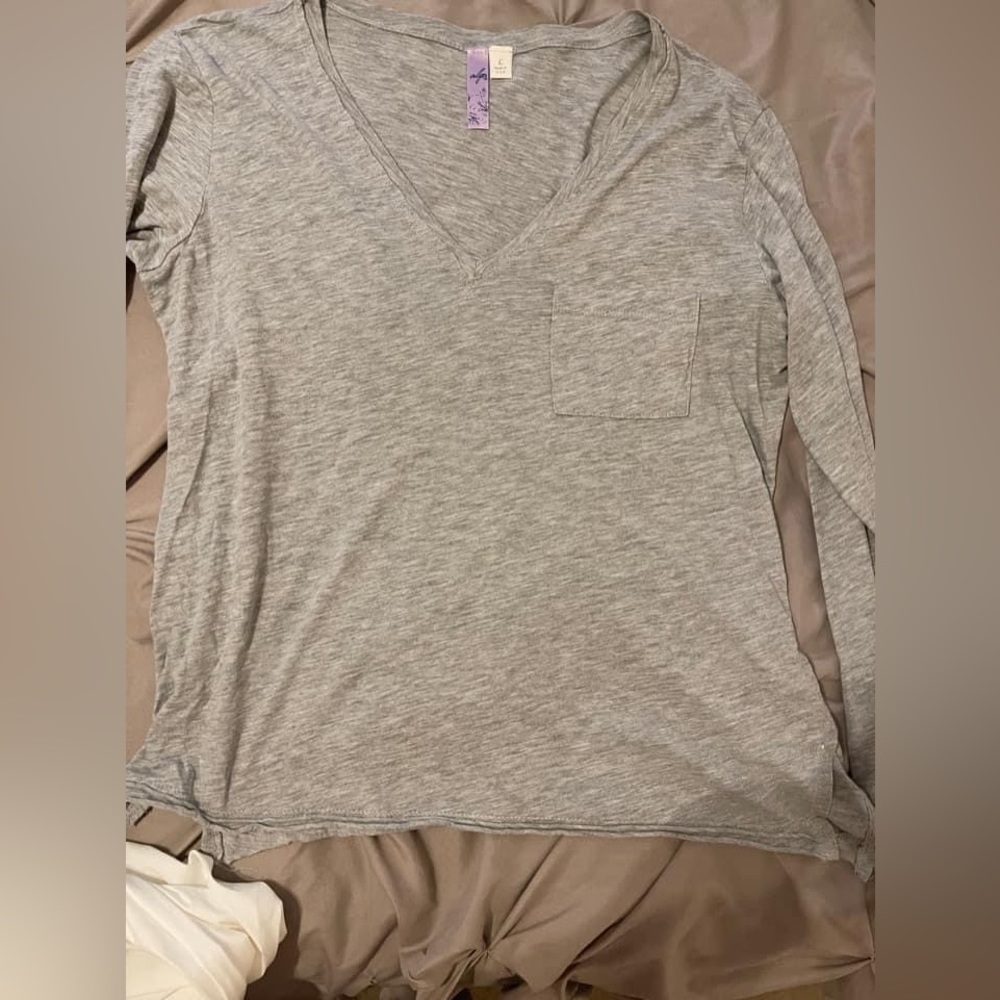 Grey long sleeve. Size Large.
